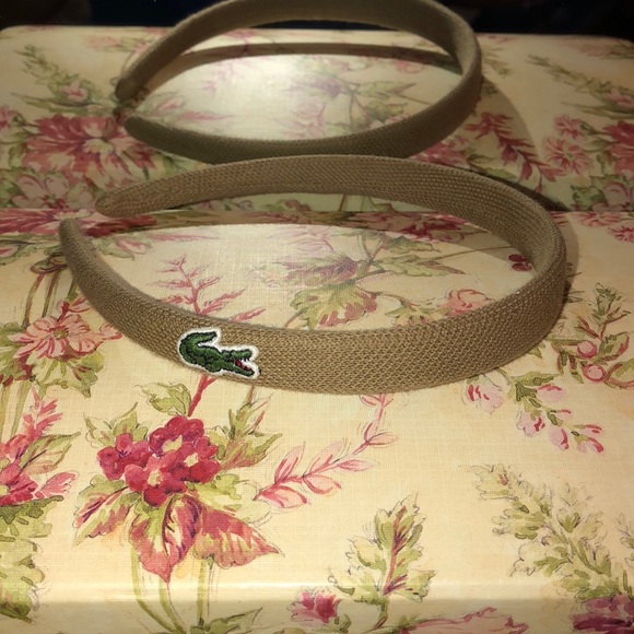 Authentic Lacoste headbands and knockoff Burberry - Picture 4 of 5